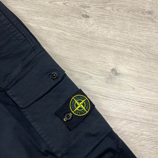 Stone Island Cargo Trousers - Navy