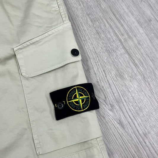 Stone Island Cargo Shorts - Sand