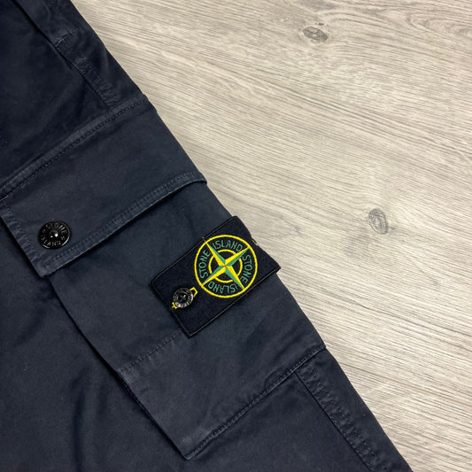 Stone Island Cargo Trousers - Navy