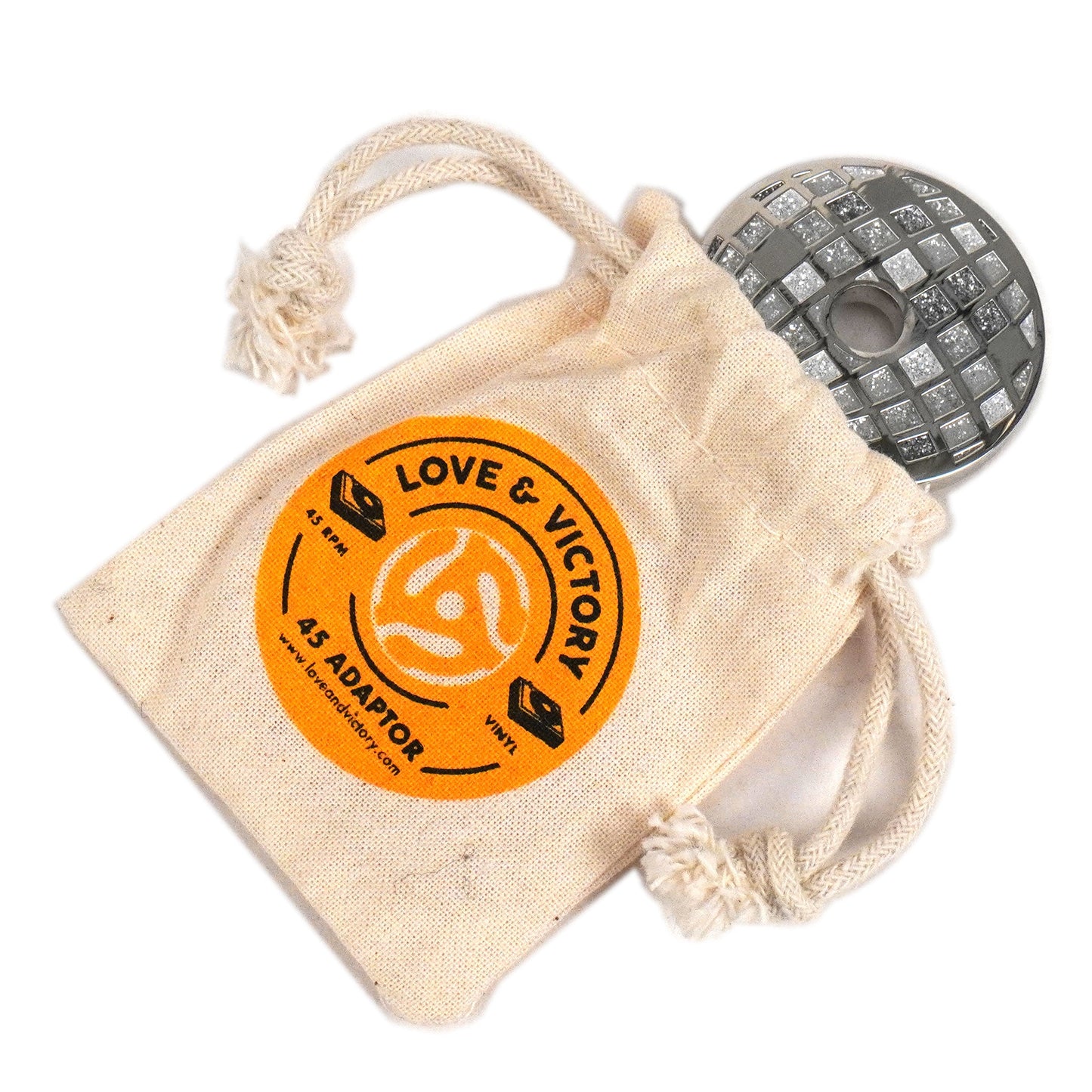 Love And Victory: Disco Ball 45 Adaptor