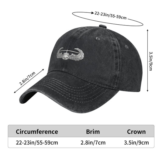 Air Assault Badge Printed unisex baseball cap adjustable cap outdoor sunshade trucker hat