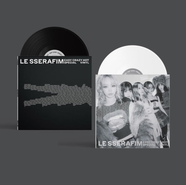 'EASY-CRAZY-HOT' [LP] (Carbon Black Vinyl 5 posters set 10 page postcard booklet 5 photocard set sticker) [ VINYL LP ]