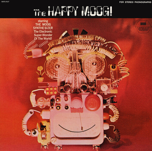 The Happy Moog (Soundtrack) [LP] (Random 'sizzling Circuit' Neon Orange Or 'modular Midnight' Black Vinyl Limited To 300) [ VINYL LP ]