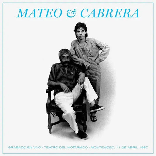 Mateo y Cabrera. Grabado en vivo - Teatro del Notariado - Montevideo, 11 de abril 1987 [LP] [ VINYL LP ]