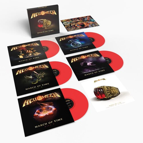 March Of Time (The Best Of 40 Years) [5LP Red Vinyl Art Print Puzzle] [ VINYL LP ]