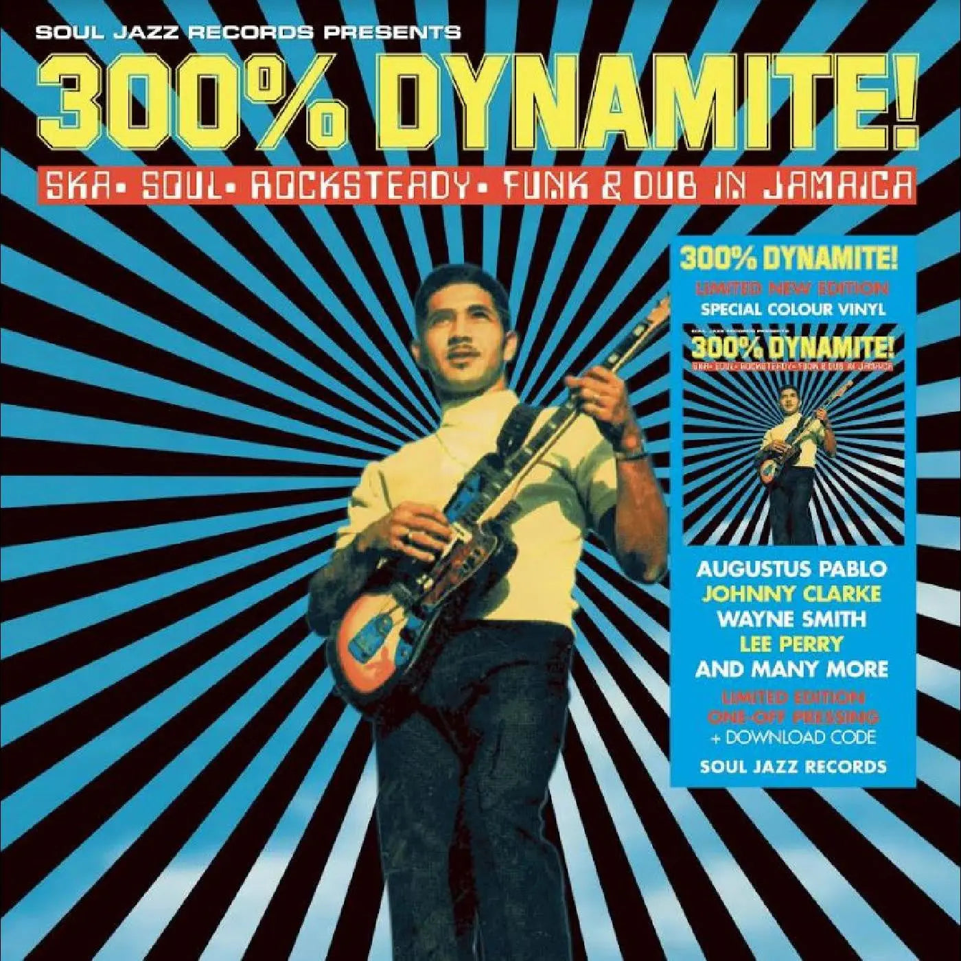 300% Dynamite! Ska, Soul, Rocksteady, Funk and Dub in Jamaica [2LP Translucent Blue Vinyl] [ VINYL LP ]