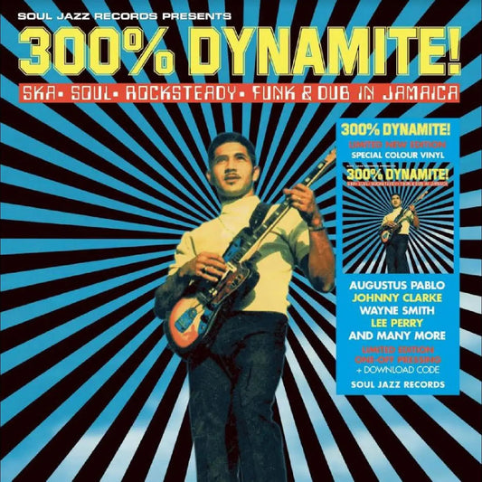 300% Dynamite! Ska, Soul, Rocksteady, Funk and Dub in Jamaica [2LP Translucent Blue Vinyl] [ VINYL LP ]