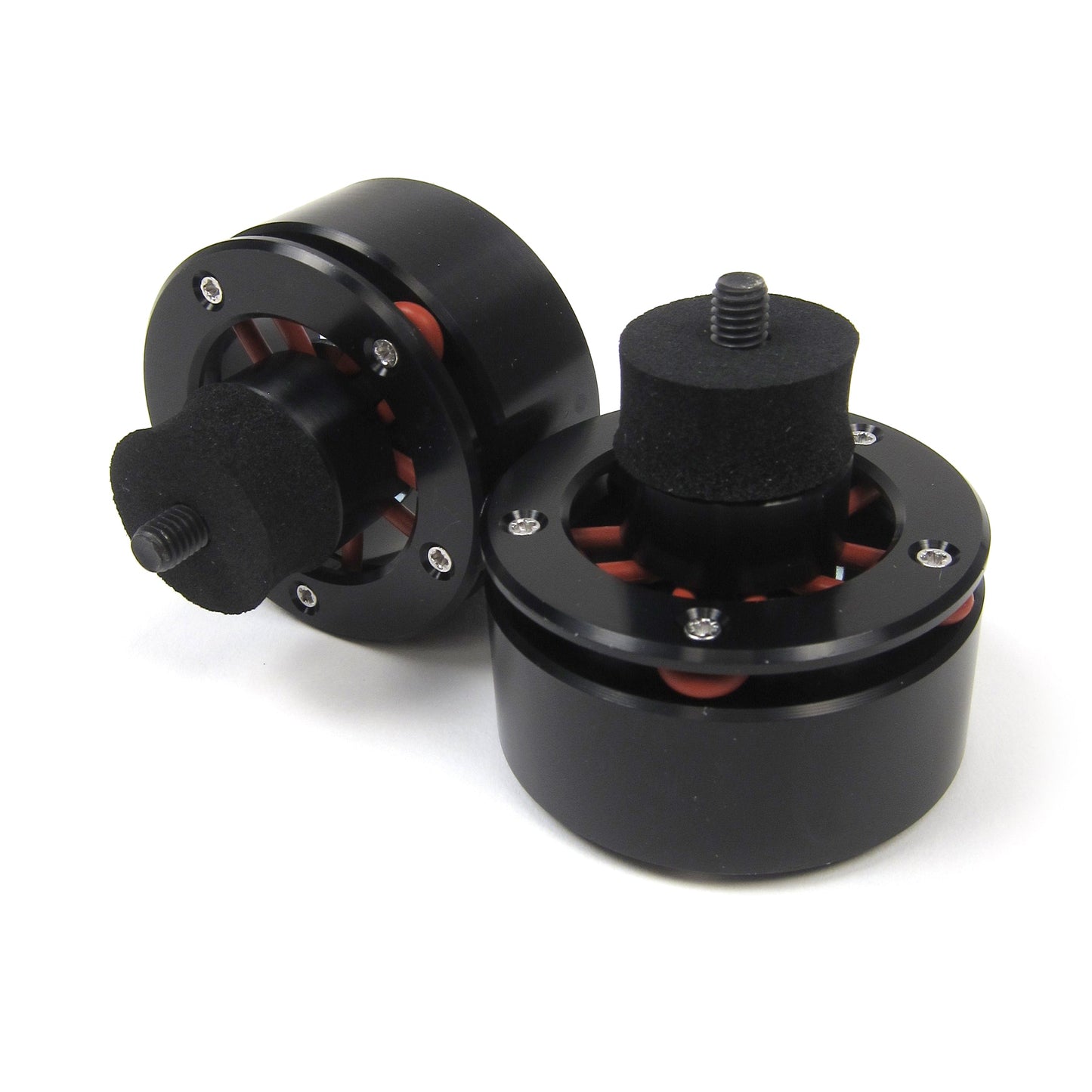 Isonoe: Isolation System - Turntable Feet (4 Units) - Black