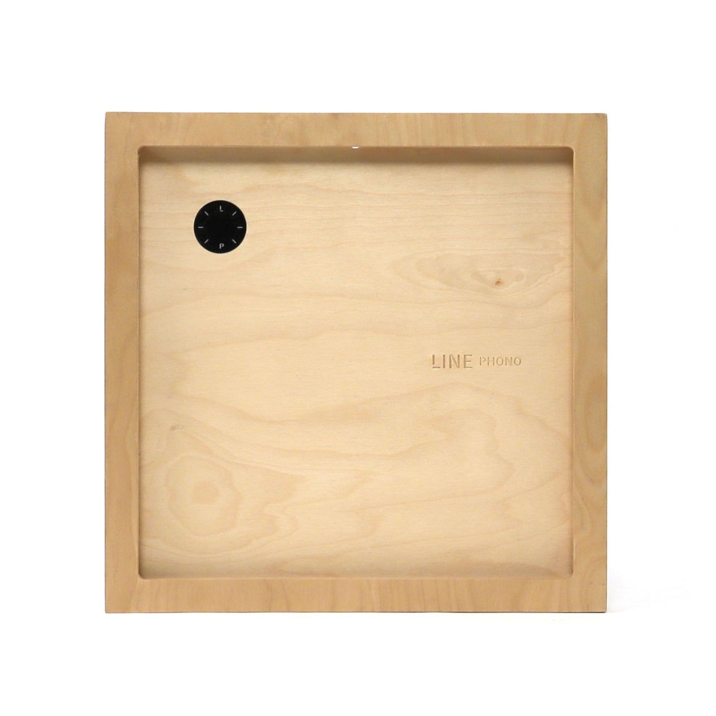 Line Phono: Premium Vinyl Record Frame - Baltic Birch, Made In The USA