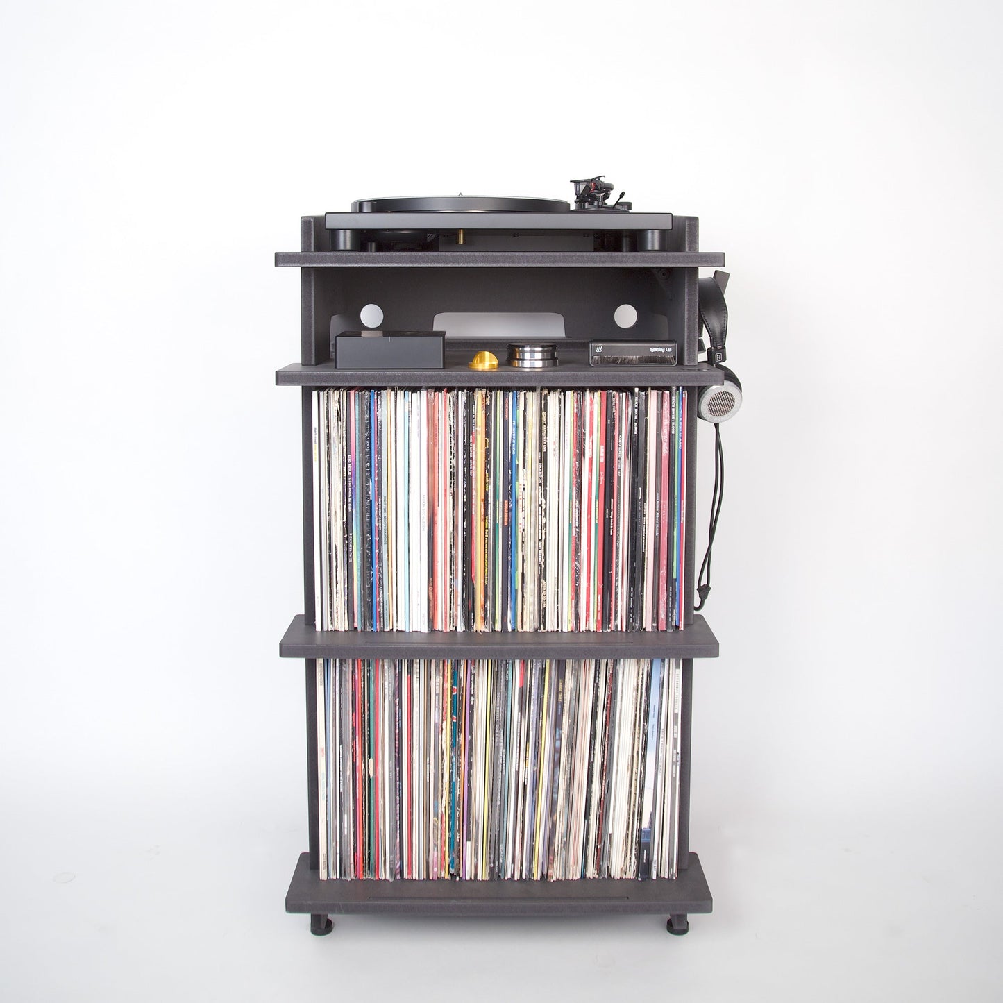 Line Phono: Turntable Stand + Vinyl Storage, Made In the USA