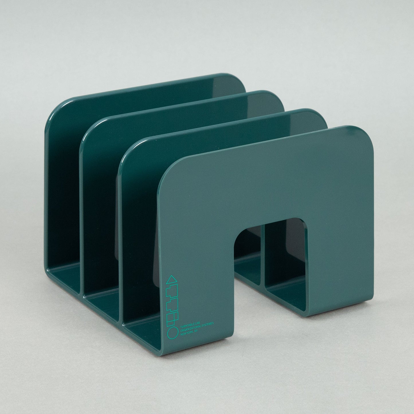 Turntable Lab: Mod3 Vinyl Record Rack Organizer - Green