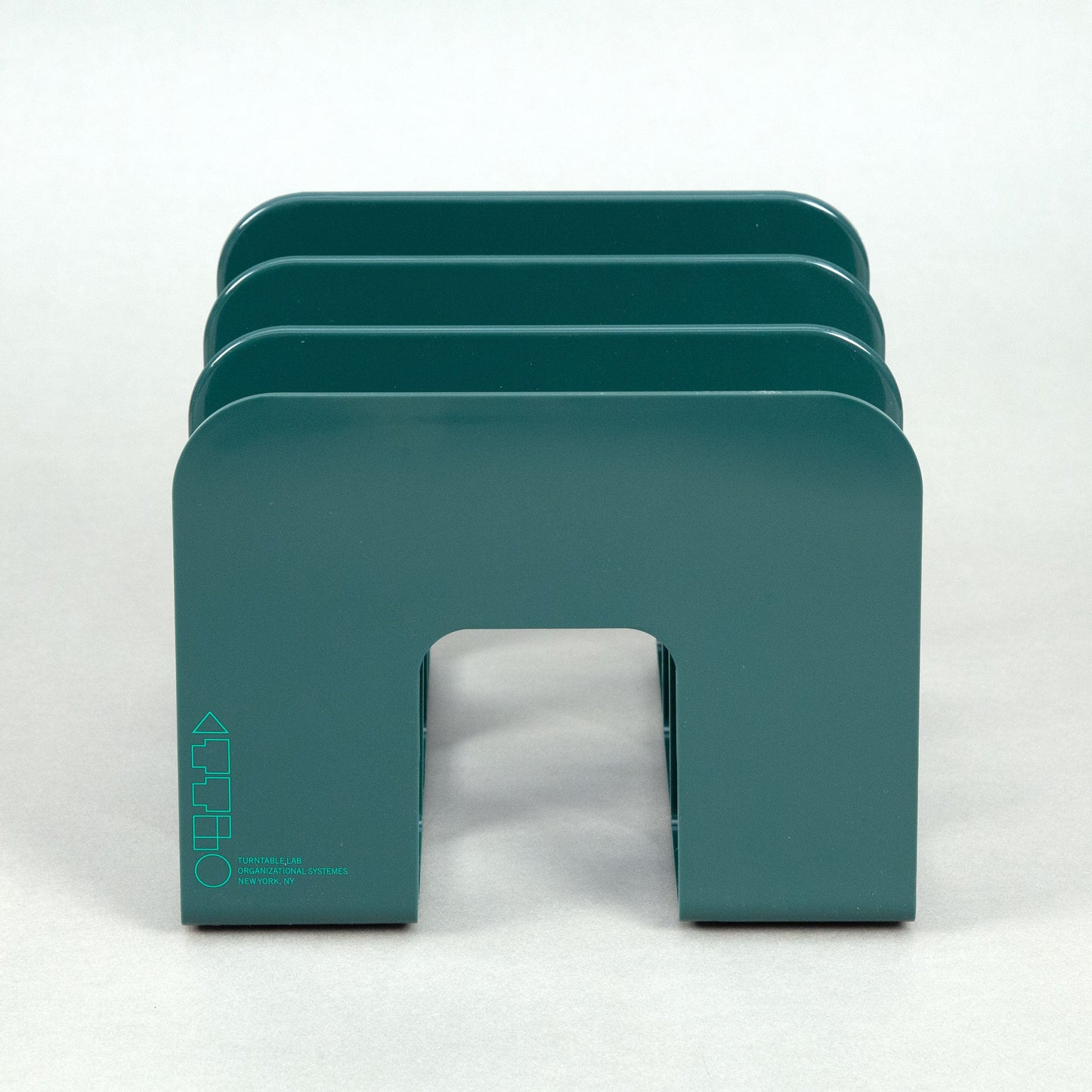 Turntable Lab: Mod3 Vinyl Record Rack Organizer - Green