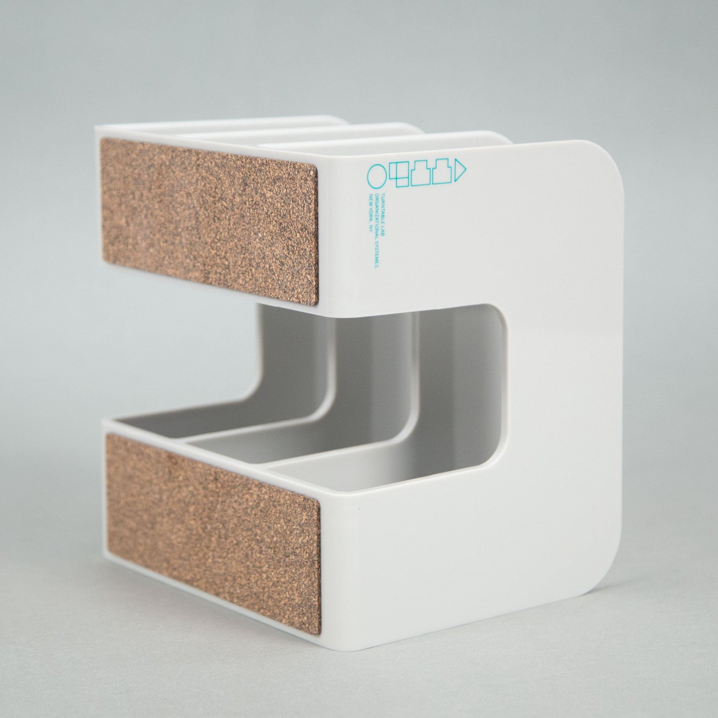 Turntable Lab: Mod3 Vinyl Record Rack Organizer - Grey