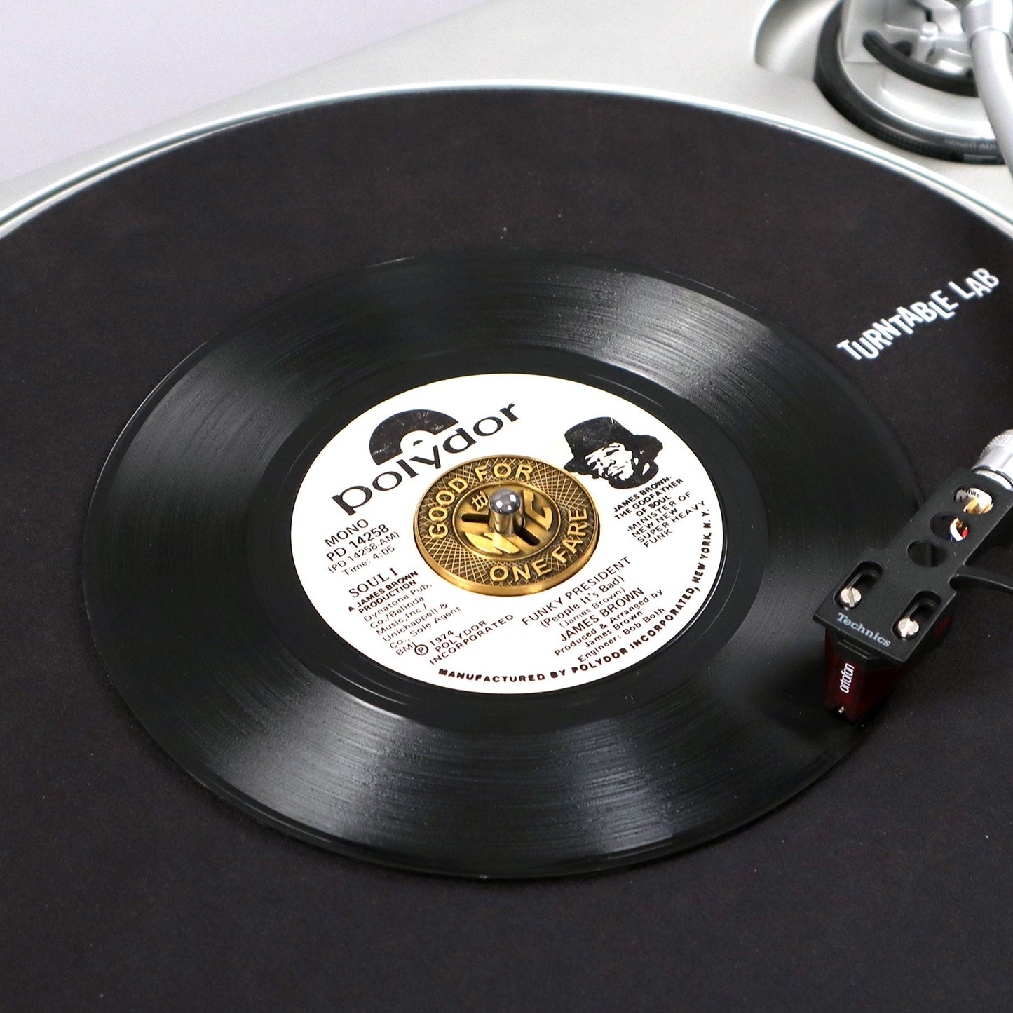 Turntable Lab: Subway Token 45 Adaptor
