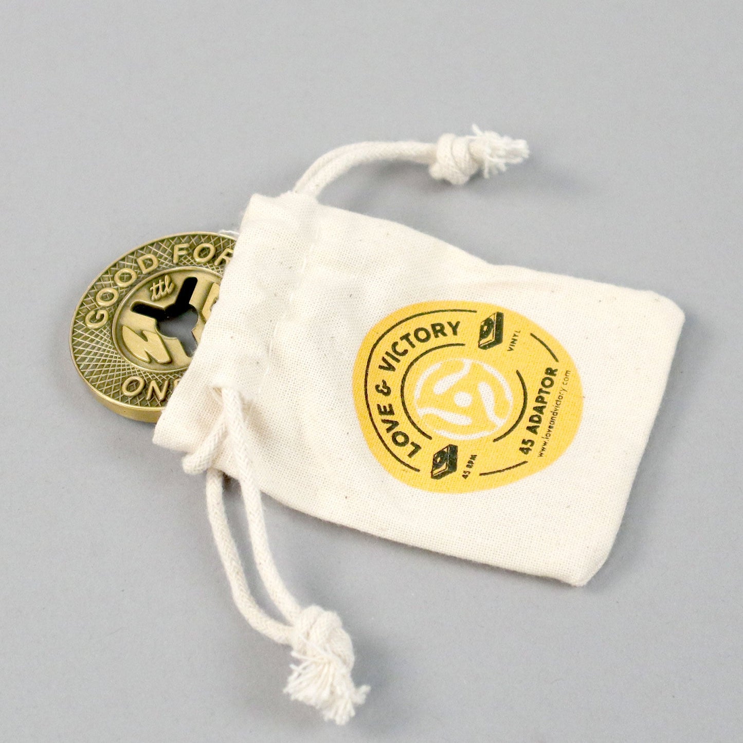 Turntable Lab: Subway Token 45 Adaptor