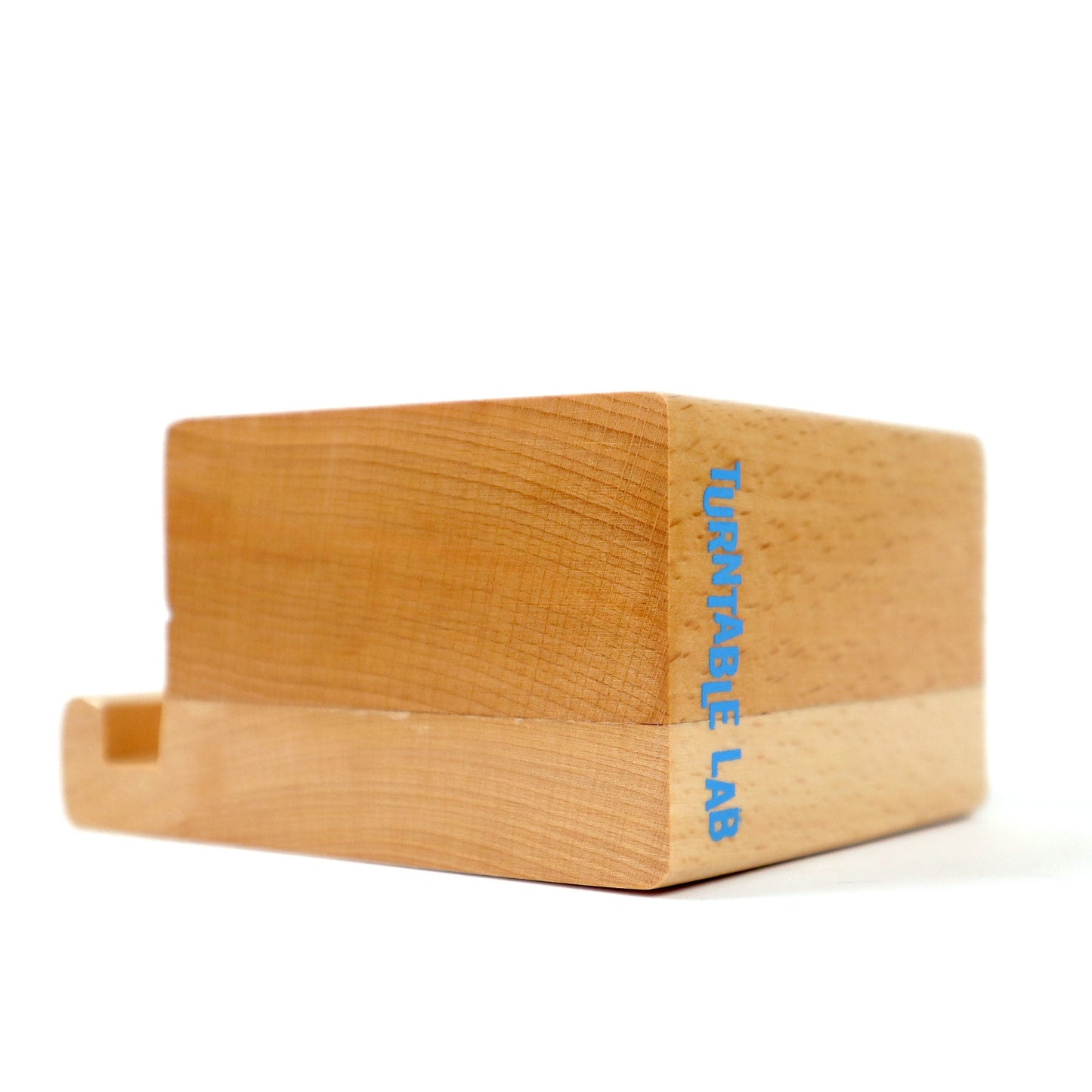 Turntable Lab: Wood Block Record Display - Natural Wood