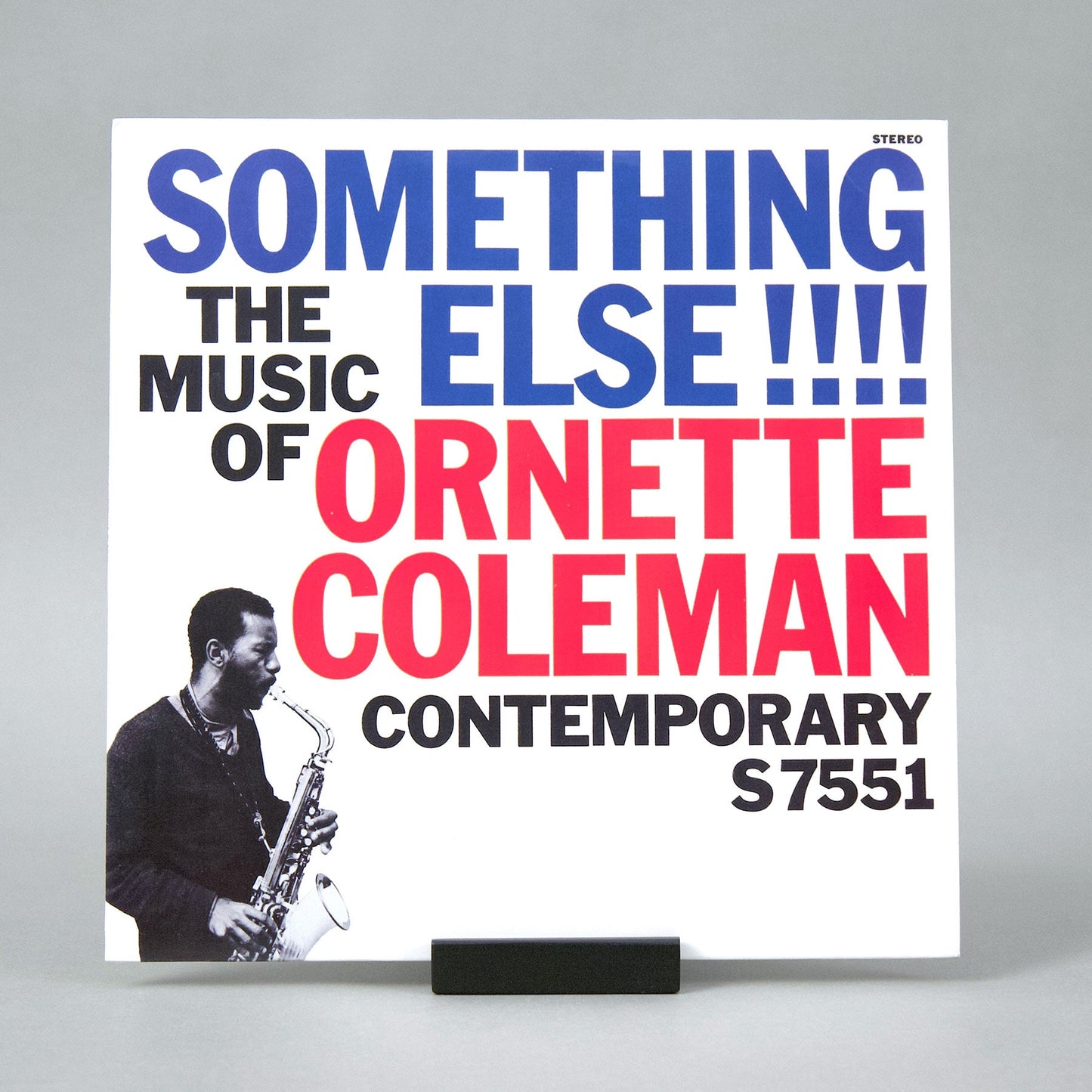 Turntable Lab: Wood Block Record Display - Black