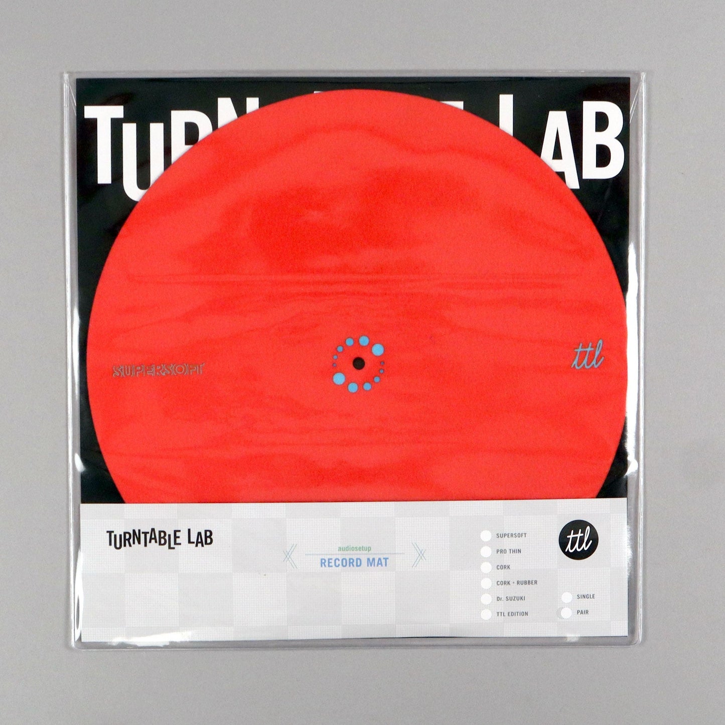 Turntable Lab: Supersoft Switchmat Reversible Slipmat Record Mats